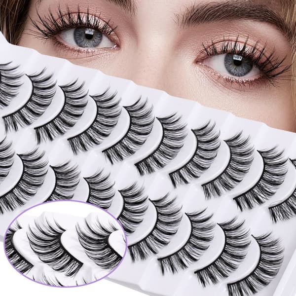 INF HH21-03 3D Faux Mink Lashes, 10 Pairs