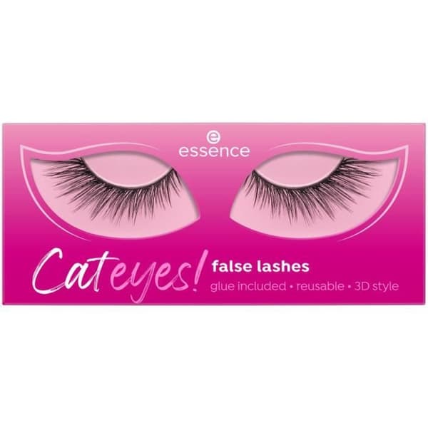 Essence - Falska ögonfransar Kattögon! -