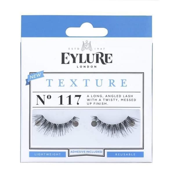 Eylure Texture fransar är en långvinklad frans med en trasslig twisty finish. fransar remsa av Eylure förbättra skönhet na