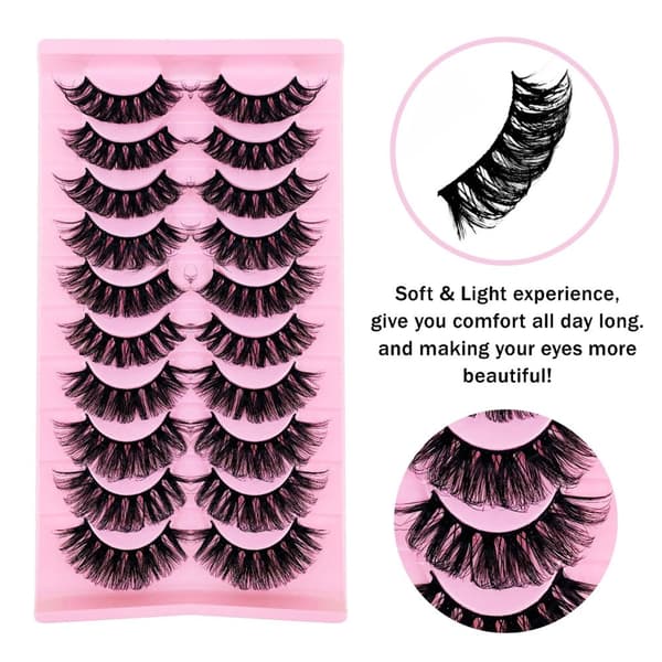 INF HM-03 Voluminous False Eyelashes 10 Pairs