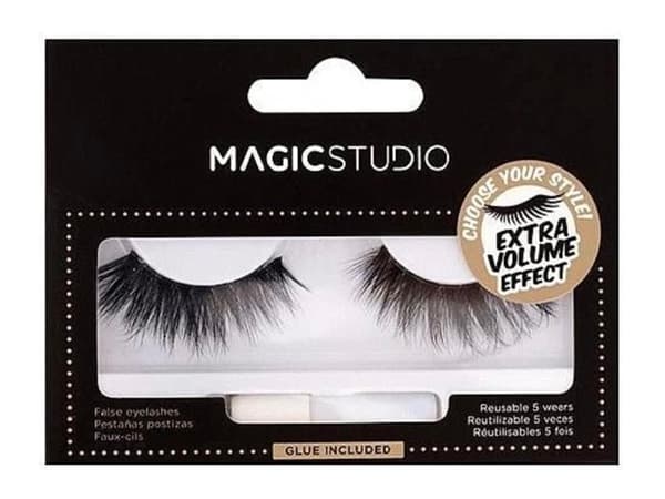 MAGIC STUDIO VEGAN FAUX VISON Cils Extra Volume - Syntetiska fibrer 100% växtbaserade, 9-13 mm