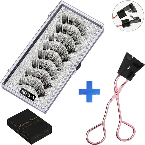 INF Magnetiske Øyevipper 8 Stykker 2 Par MB10K-5 - Uanstrengt Skjønnhet
