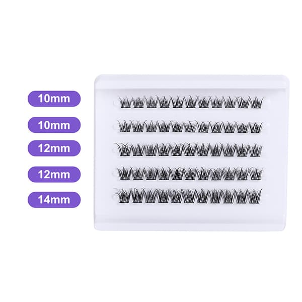INF 5D Segmenterte Løse Øyevipper - MF11-03 (Naturlig Lengde)