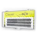 Miniatyrbild 1 av 3: CLAVIER DU2O Ögonfransar med dubbel volym - 10 mm