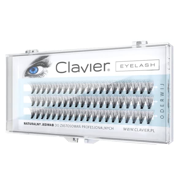 CLAVIER Silkkiripset Luonnolliset Silkkitupsut - Klassiset 12 mm