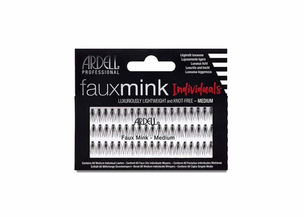 Ardell lösögonfransar - 60086 - Faux Mink Individuals Medium Black lösögonfransar