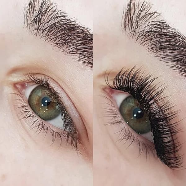 Ögonfransar Tjocka Tofsar 13mm, 10D, böjda C, 60 st