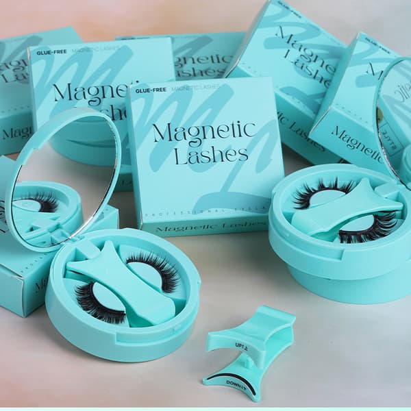 INF Magnetiske Øyevipper Mint Green Kit - Rask Påføring