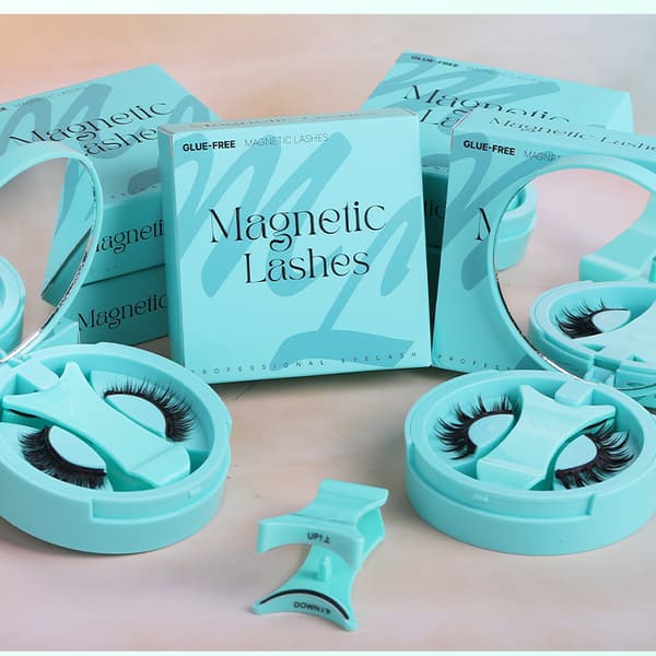 INF Magnetiske Øyevipper Mint Green Kit - Rask Påføring