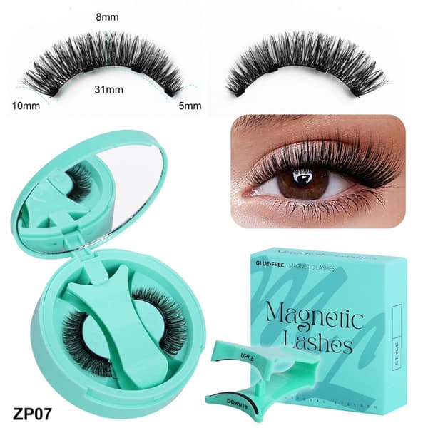 INF Magnetiske Øyevipper Mint Green Kit - Rask Påføring