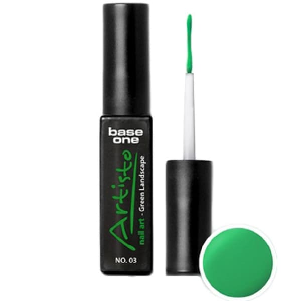 Base one - UV Gel - Artisto - Green Landscape - 03 -  10 gram