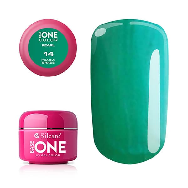 Base one - UV Gel - Pearl - Pearly Grass - 14 - 5 gram