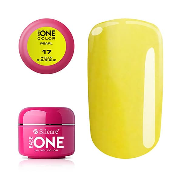 Base one  -UV Gel - Pearl - Hello Sunshine - 17 - 5 gram