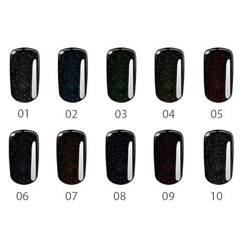 Base one - UV Gel - Black Diamond - Blue Luxury - 02 - 5 gram
