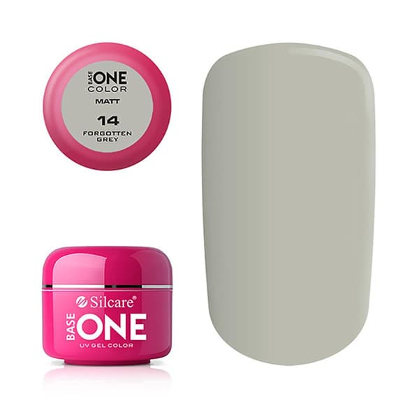 Base One - UV Gel - Matt - Forgotten Grey - 14 - 5 gram