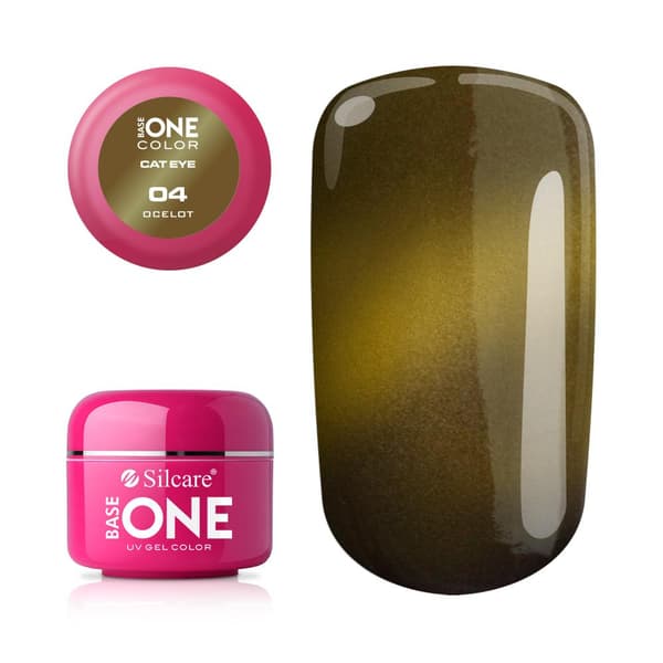 Base One - UV Gel - Cat Eye - Ocelot - 04 - 5 gram
