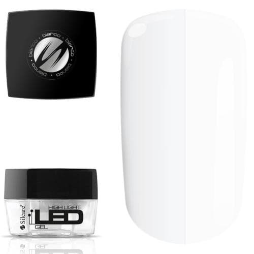 High Light LED Gel - Builder Bianco - 15 g - Silcare