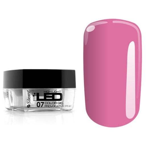High Light LED Gel - Provocative Pink - 07 - 4 g - Silcare