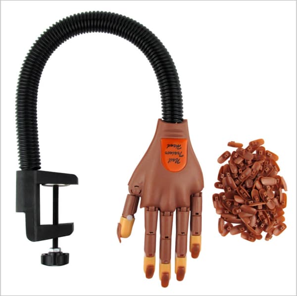 Nail Training Hand / Önvningshand för nagelteknolog
