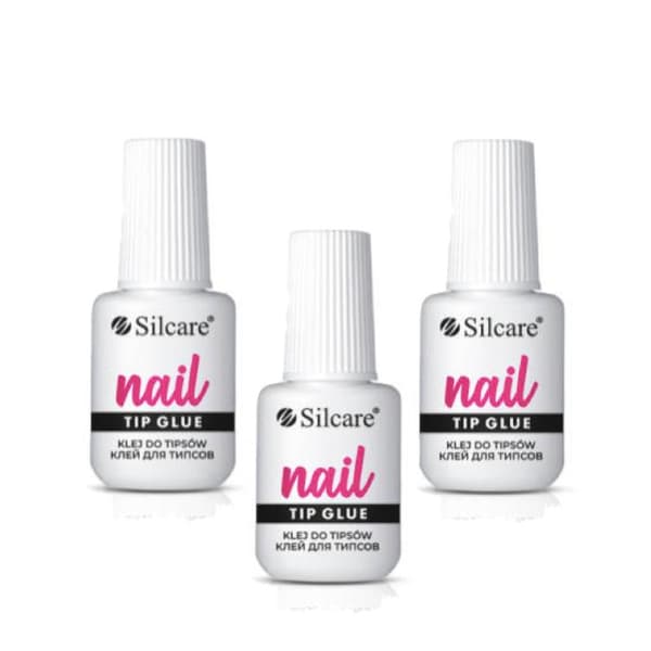 3st Nagellim med pensel - 7 gram - Silcare