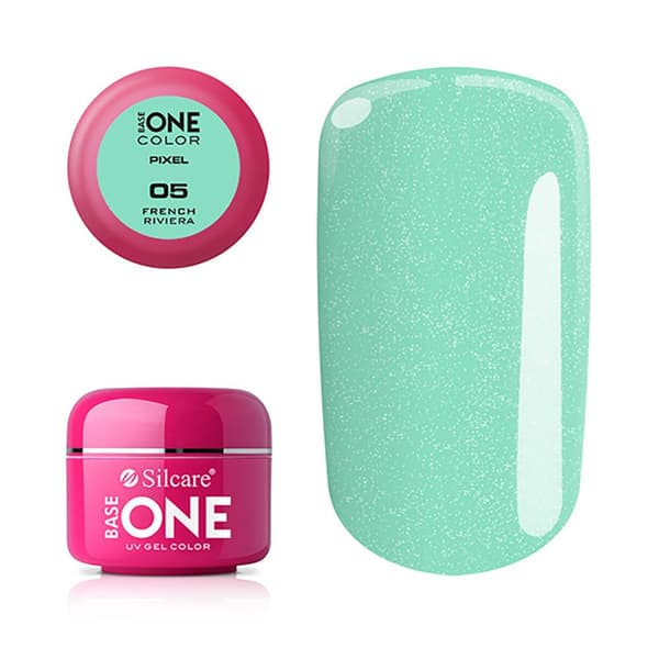Base One - UV Gel - Pixel - French Riviera - 05 - 5 gram