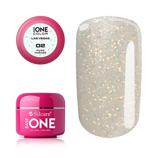 Base One - UV Gel - Las Vegas - Pure Mirage - 02 - 5 gram