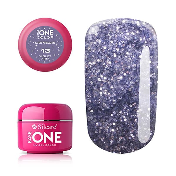 Base One - UV Gel - Las Vegas - Violet Aria - 13 - 5 gram
