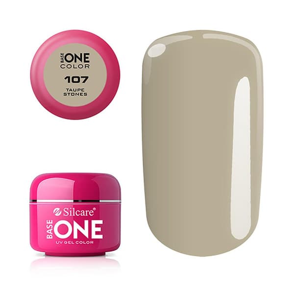 Base one - Color - UV Gel - Taupe Stones - 107 - 5 gram