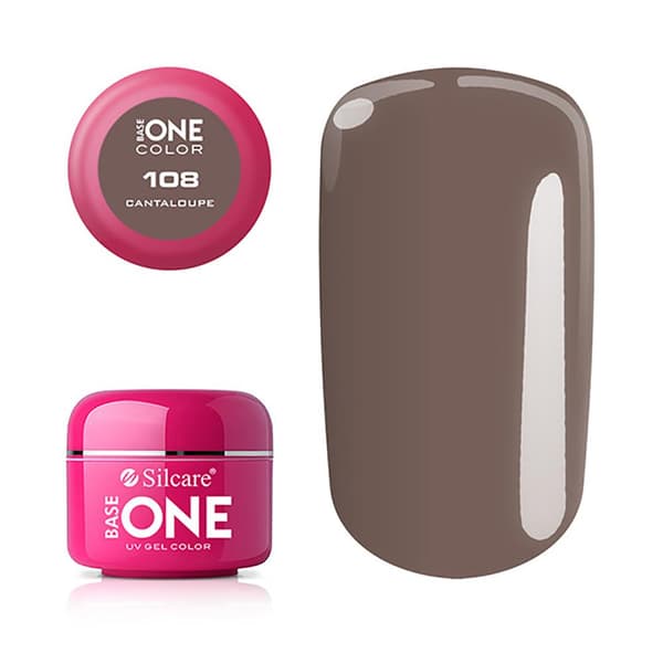 Base one - Color - UV Gel - Cantaloupe - 108 - 5 gram