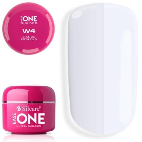 Silcare - Base One - Builder - W4 Bianco Estremo - 50 gram