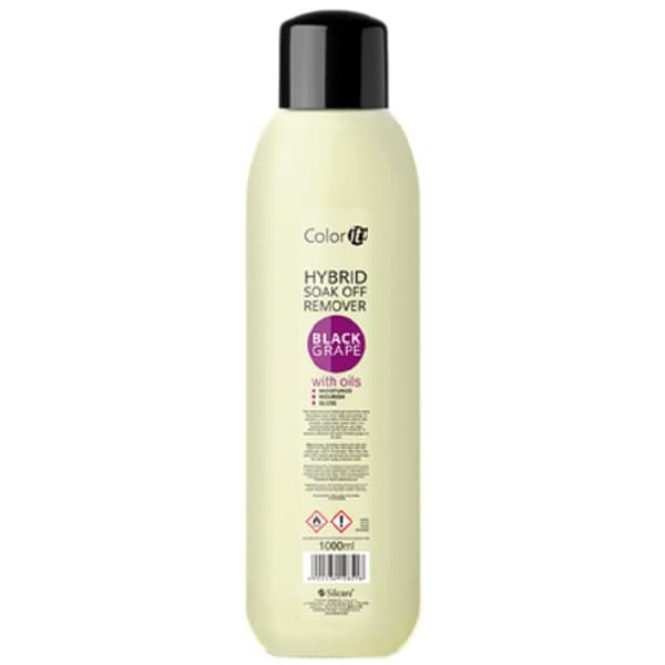 Soak Off Hybrid Gel Remover - Svarta Vinbär - 1000 ml