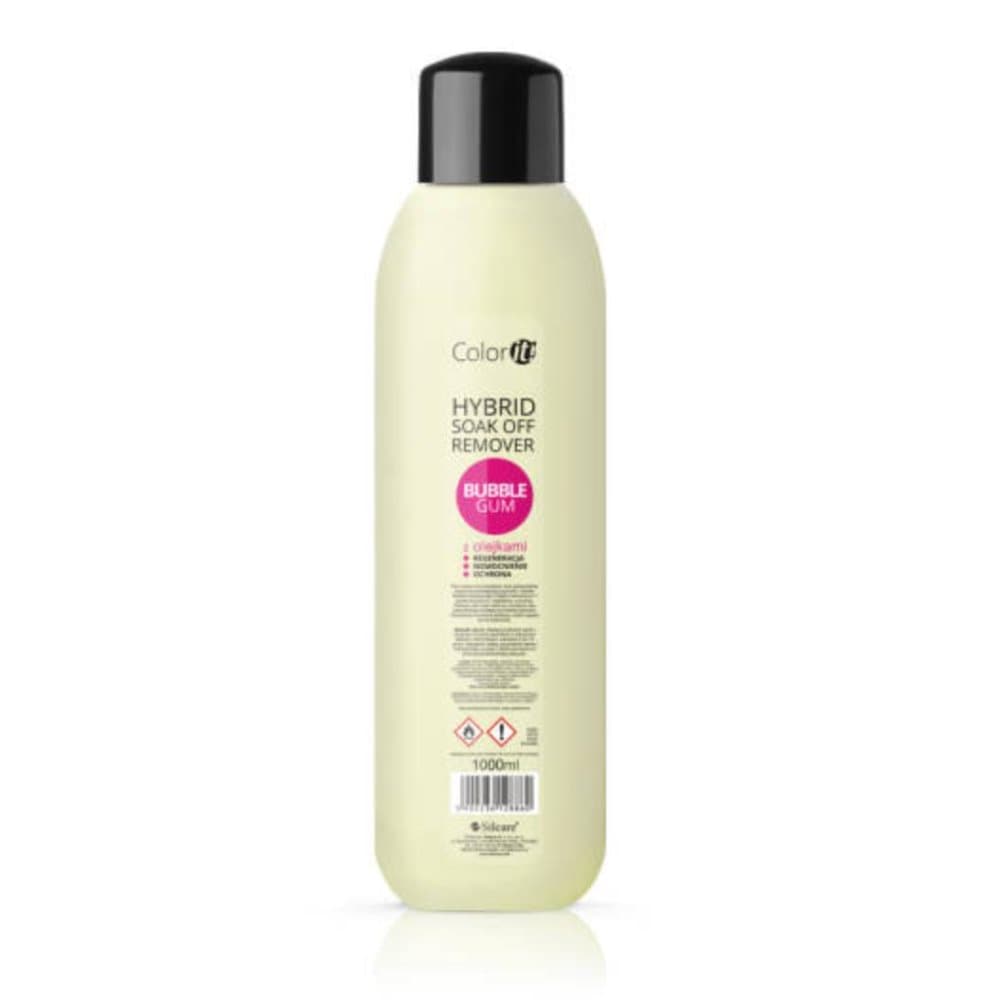 Soak off Hybrid Gel Remover - Bubble Gum 1000 ml