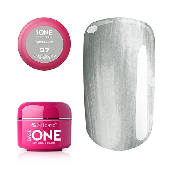Base One - UV Gel - Metallic - Cappuccino Sweet - 37 - 5 gram