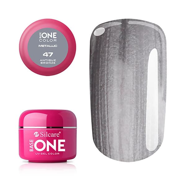 Base One - UV Gel - Metallic - Antique Bronze - 47 - 5 gram