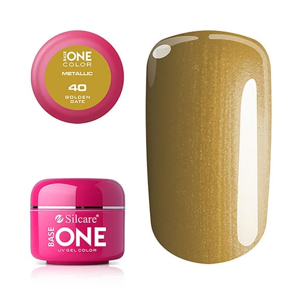 Base One - UV Gel - Metallic - Golden Gate - 40 - 5g