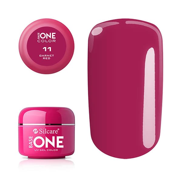 Base one - Color - UV Gel - Garmet Red - 11 - 5 gram