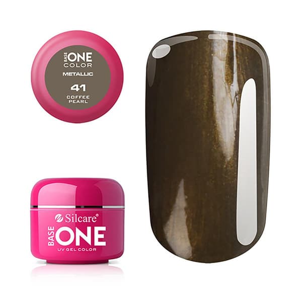 Base One - UV Gel - Metallic - Coffee Pearl - 41 - 5g
