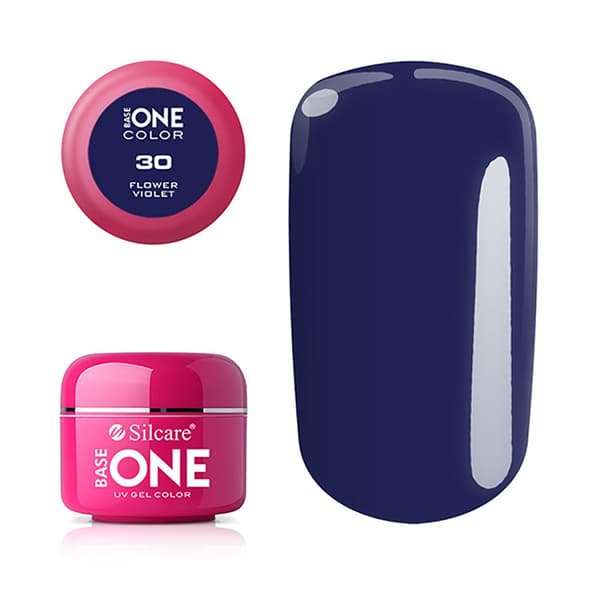 Base one - Color - UV Gel - Flower Violet - 30 - 5 gram