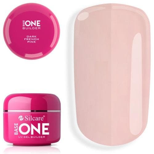 Base One -  Builder - Dark French Pink - 100 gram - Silcare