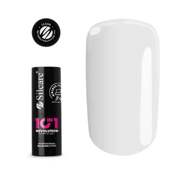 Silcare  - 10in1 Revolution - Pumpflaska - Clear 15 ml
