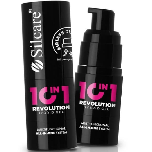 Silcare  - 10in1 Revolution - Pumpflaska - Light Pink 15 ml