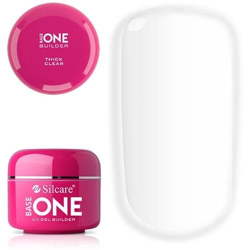 Base One - Builder - Thick Clear - 100 gram - Silcare