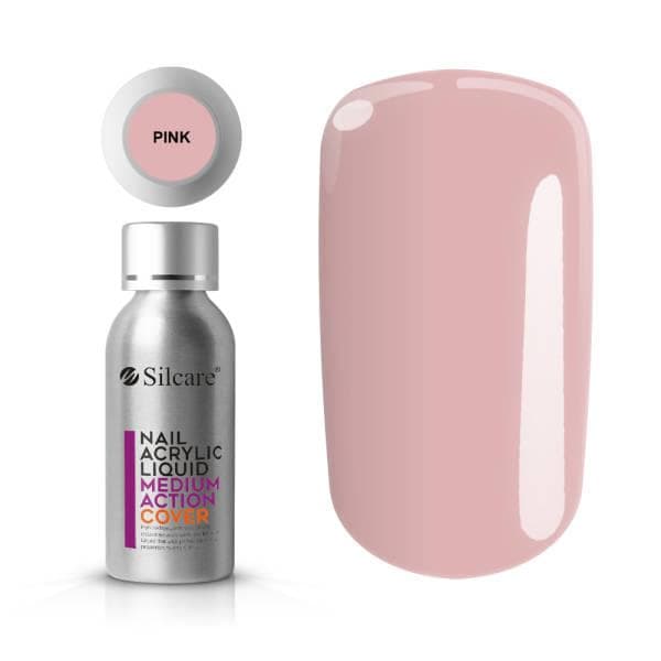 50 ml - Silcare - Akrylvätska - Medium - Cover Pink
