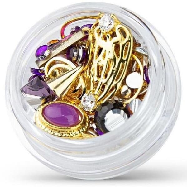 Dekorationer - Mix - Gold - 01 - Lavender
