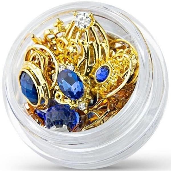 Dekorationer - Mix - Gold - 03 - Sapphire