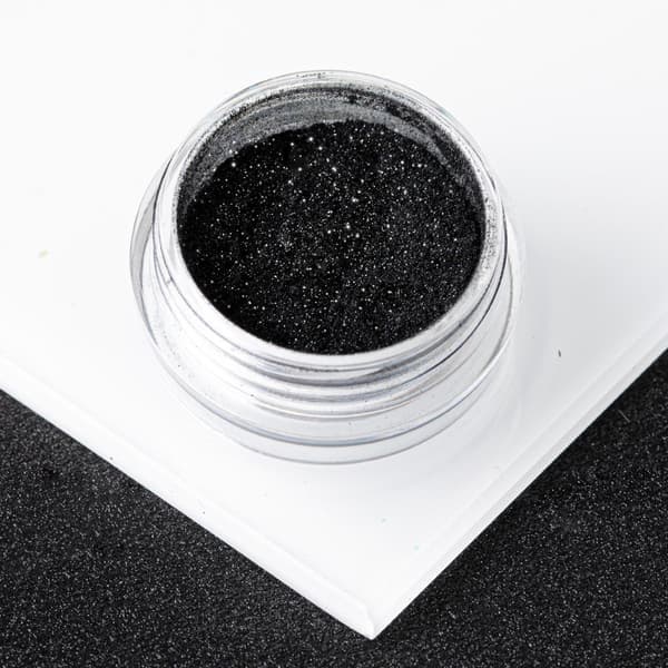 Effect Powder - Chrome / Glass - Svart