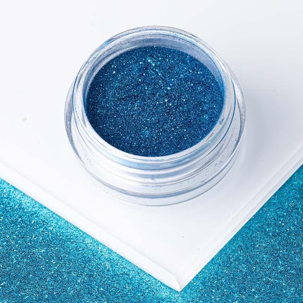 Effect Powder - Chrome / Glass - Blå