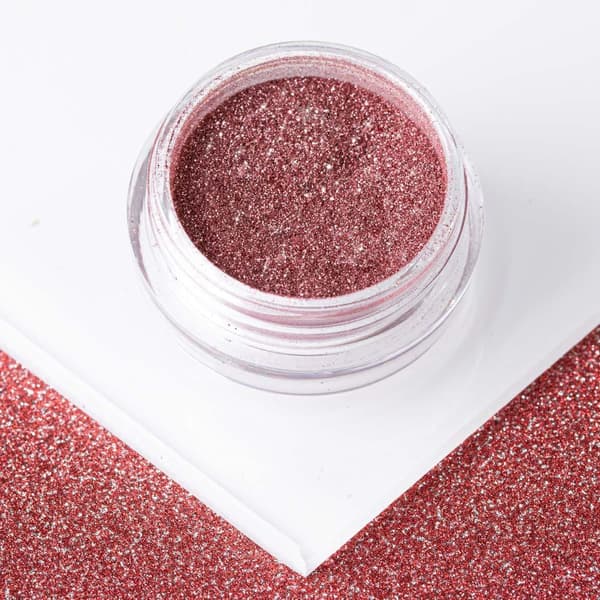 Effect Powder - Chrome / Glass - Golden pink