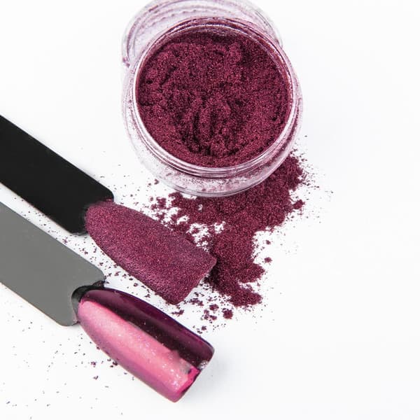 Effect Powder - Chrome / Glass - Deep pink