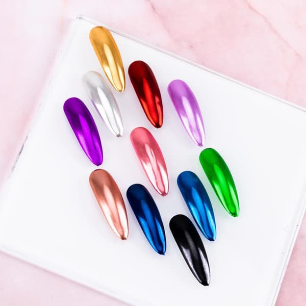 Effect Powder - Chrome / Glass - Guld